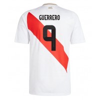 Peru Paolo Guerrero #9 Hjemmedrakt Copa America 2024 Kortermet